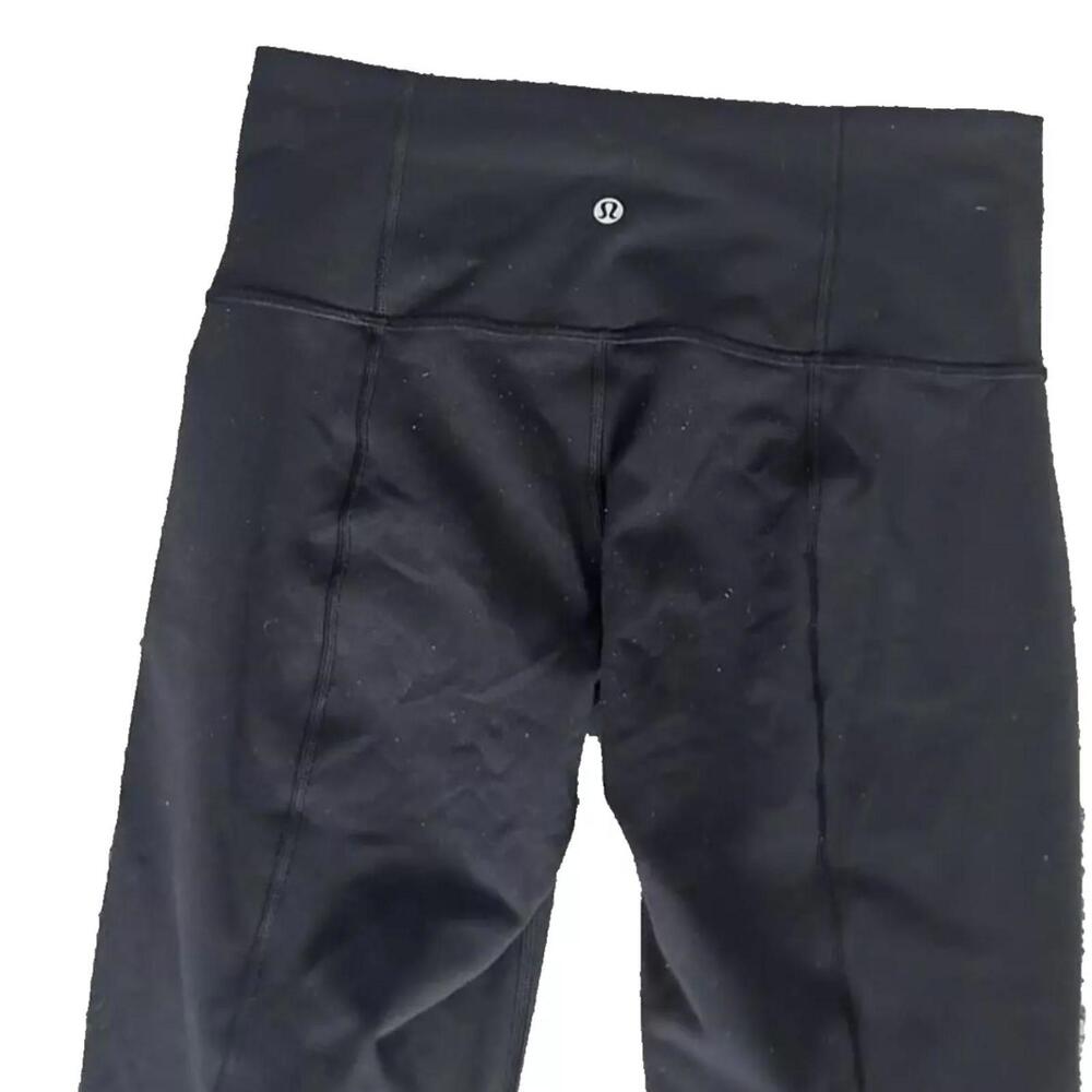 Lululemon HR Black Leggings size 6 (32")